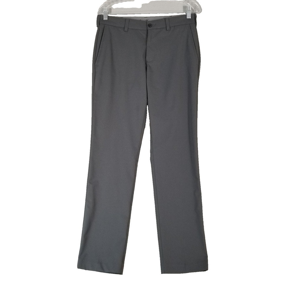Ben‎ Hogan Pants Mens 30x32 Gray Golf Performance Stretch Polyester Classic Fit